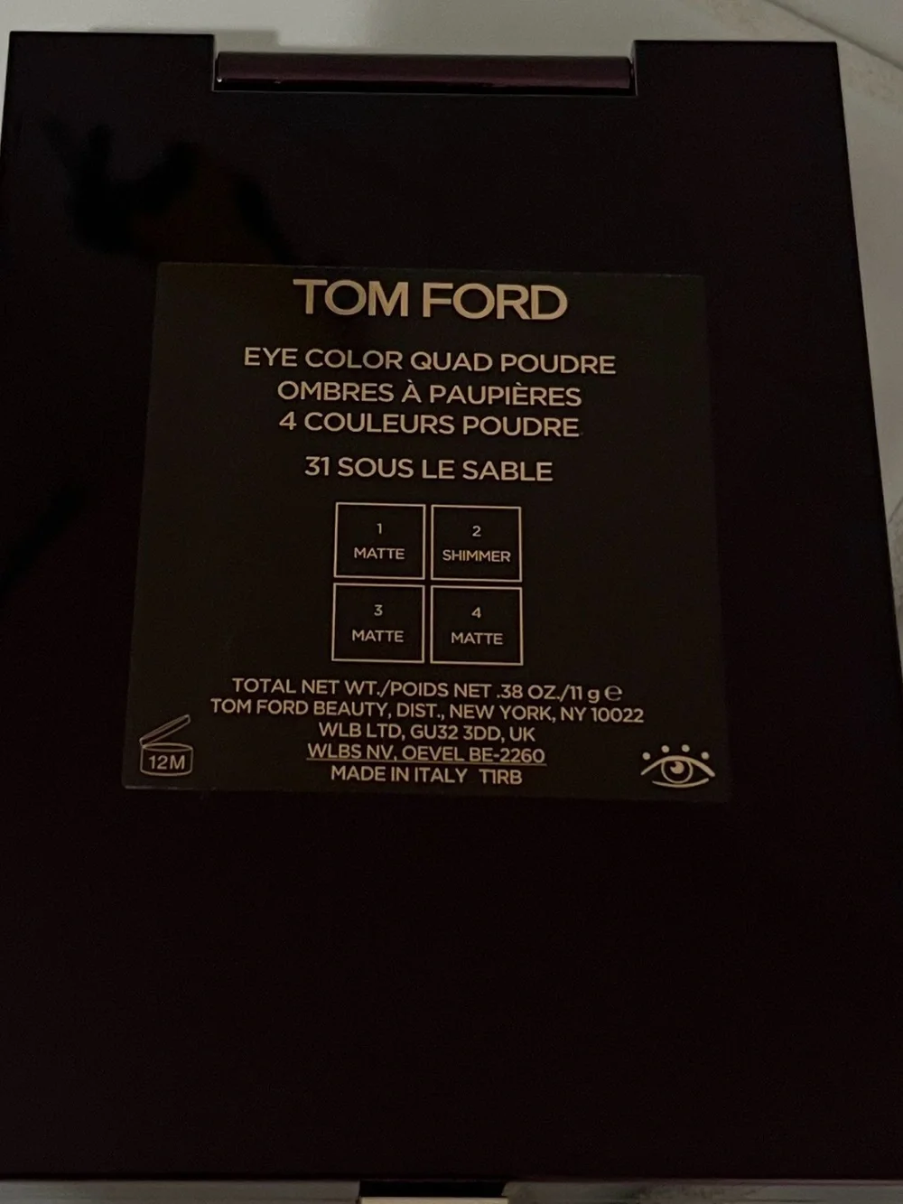 TOM FORD EYE COLOR Quad